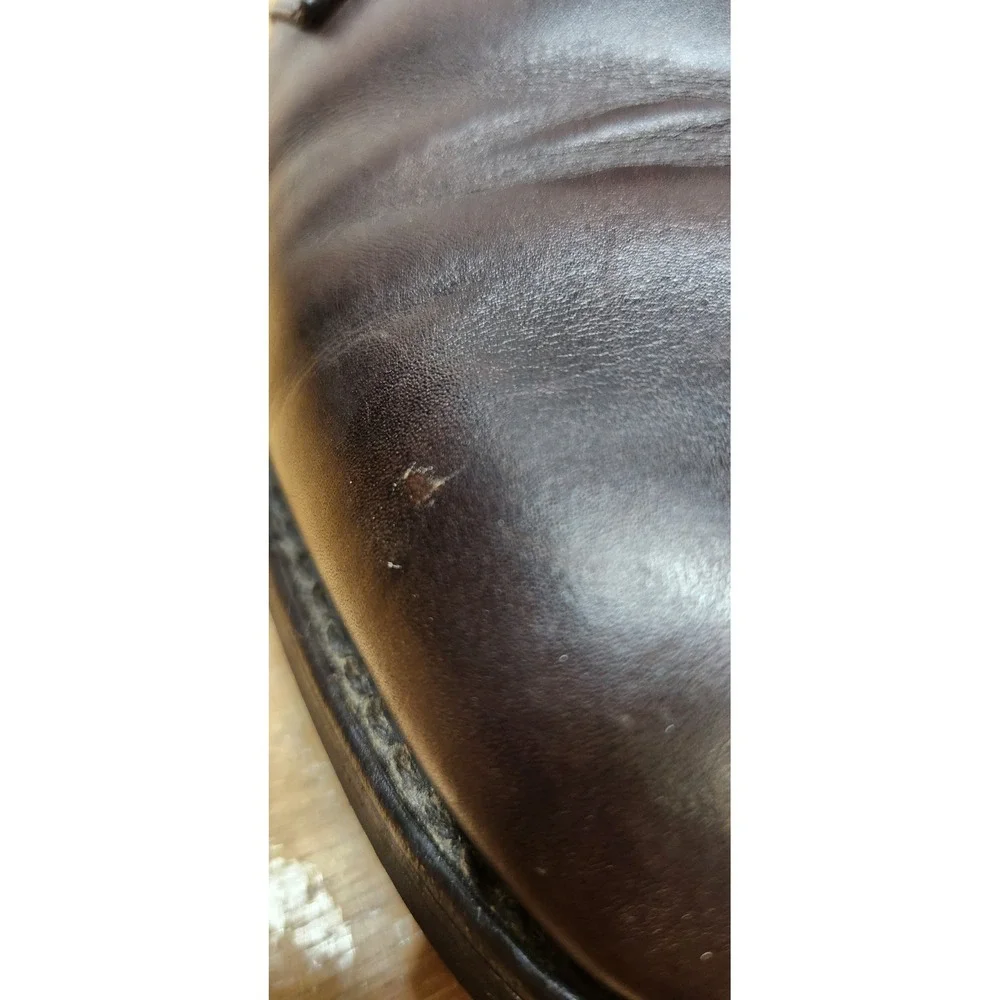 Allen Edmonds Malvern Brown Leather Chukka Boots Mens 10.5 D 9161 USA Made